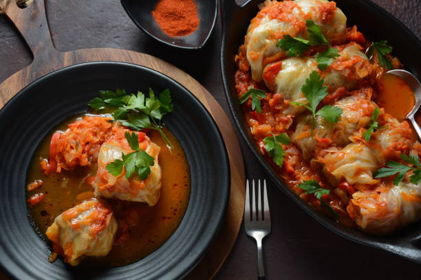 Dolmades / Cabbage rolls Vegan